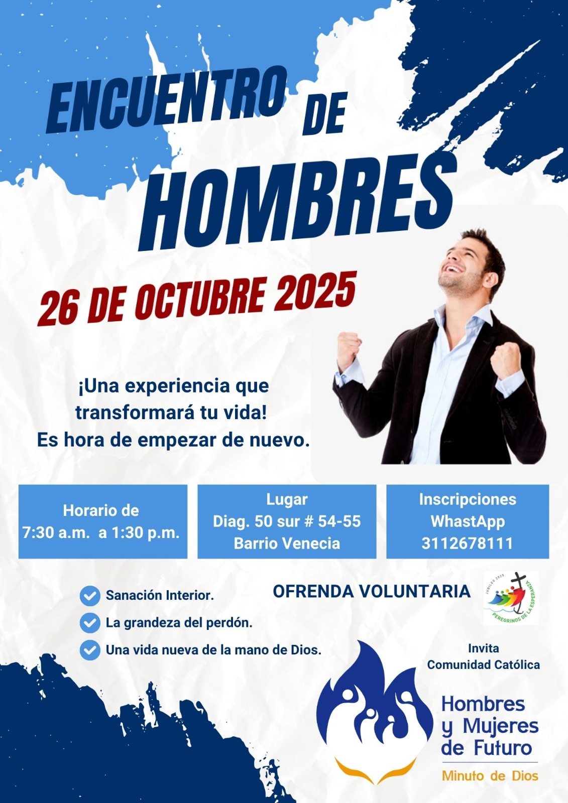 Encuentro de Hombres B. Venecia 26/10/25